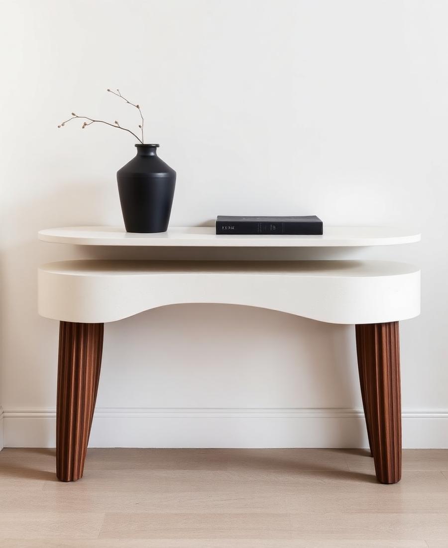 Console asymétrique